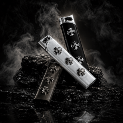 Bật Lửa Khò Kim Loại Chrome Heart