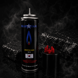 Bình Gas Blue Star 150g Kèm 5 Đầu Bơm