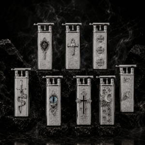 Bật Lửa Đá Mài Kim Loại Dark Luxury