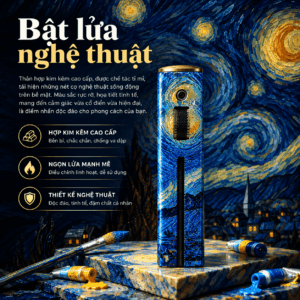 Bật Lửa Starry Night – Đêm Đầy Sao Full Box